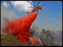 Fire Fighting helicopter